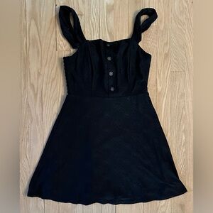 Lily Rose NWT Black Eyelet Sundress, Size Small